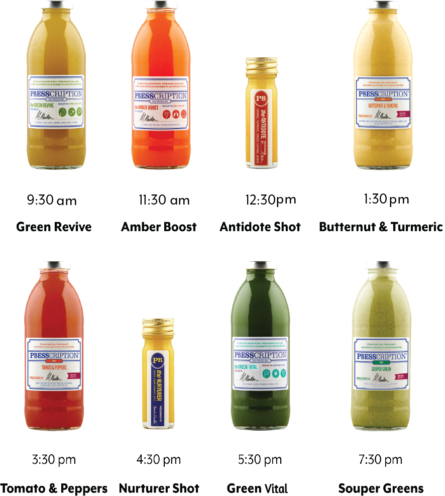 Juices in Immunity Soup Cleanse