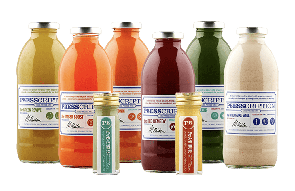 Signature Juice Cleanse London Presscription Juices