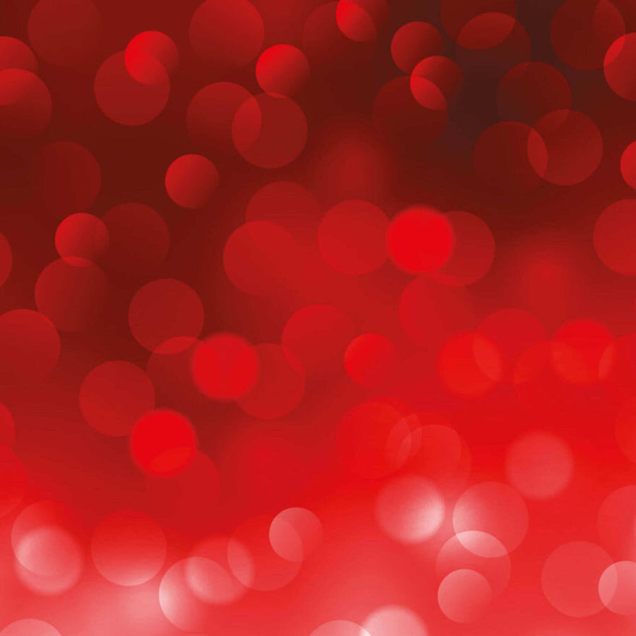 Abstract red bokeh lights
