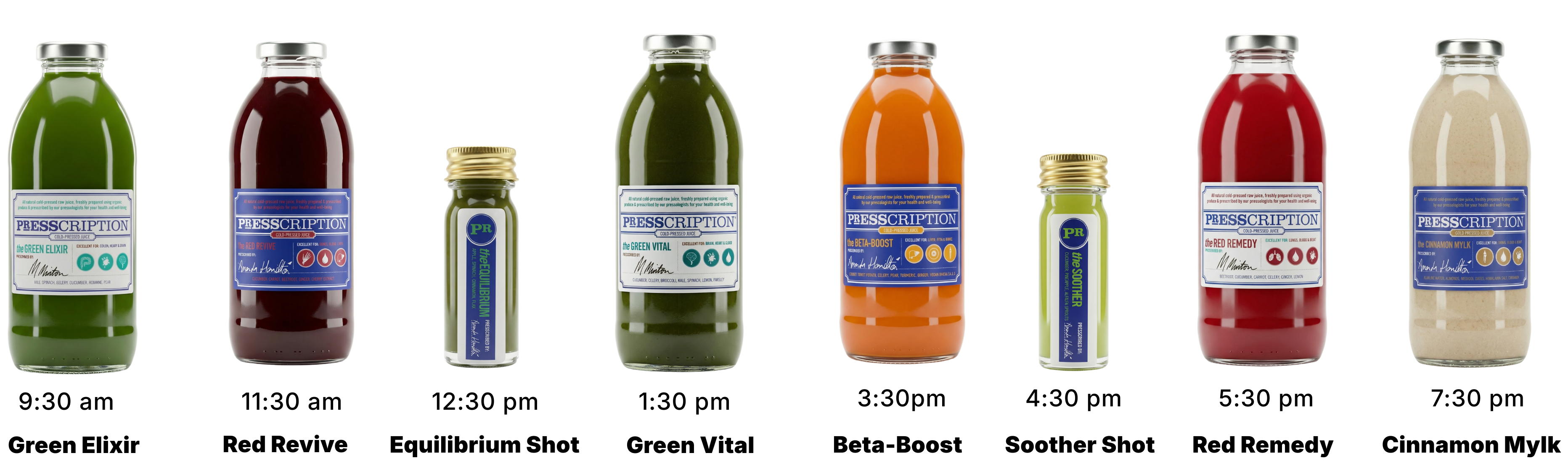 Juices in Sugar Detox Cleanse