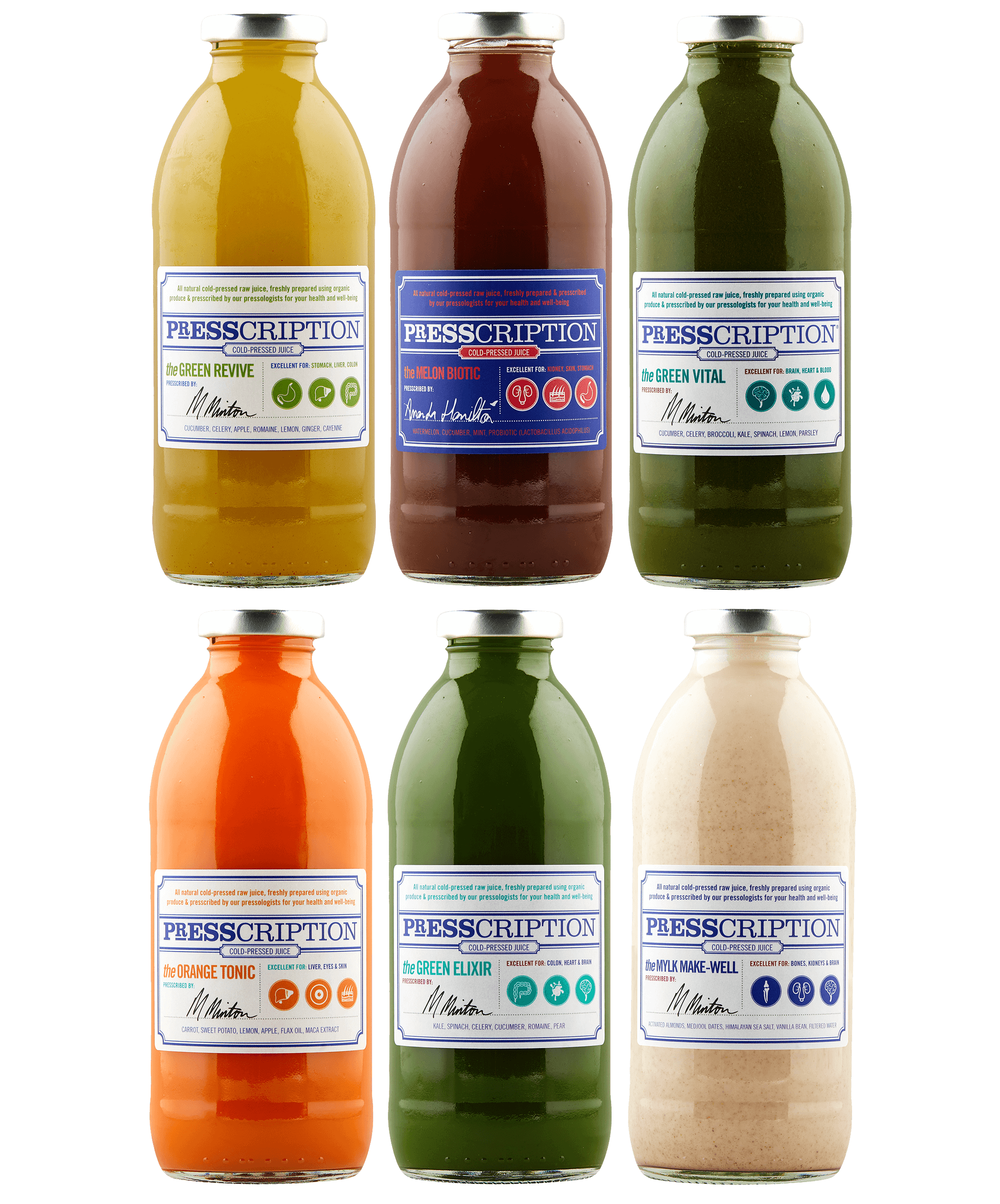 Our Bestselling Cold-Pressed Juices
