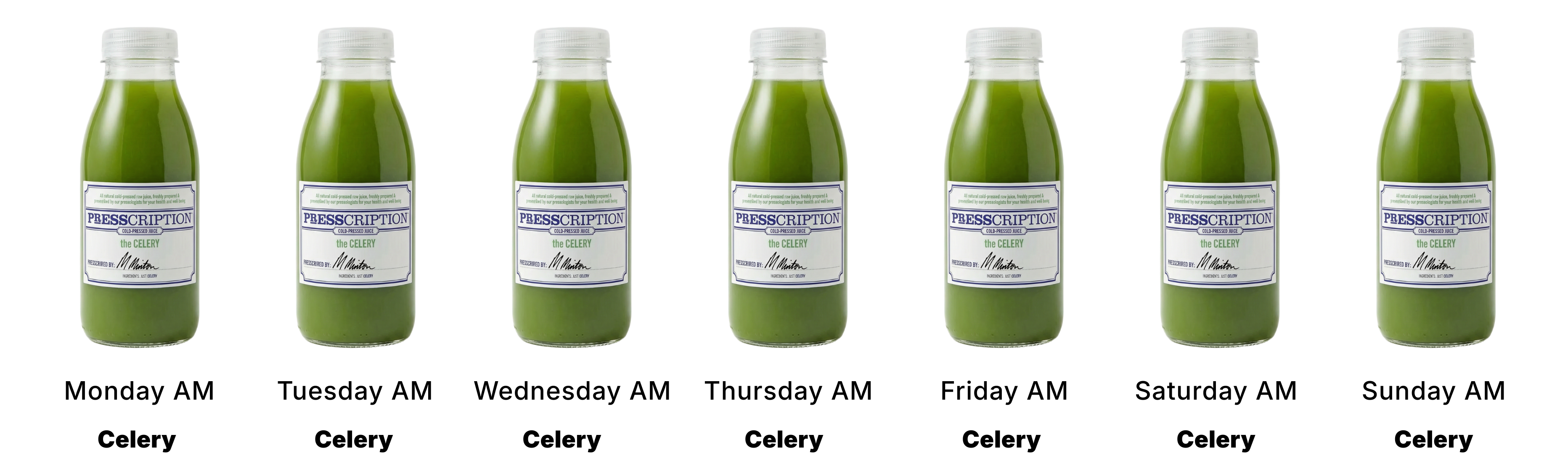 Juices in Celery Juice Cleanse