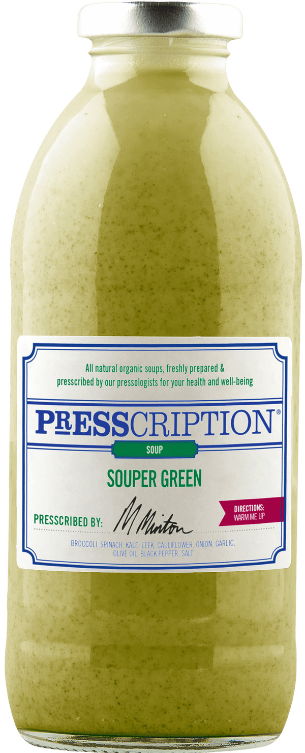 Our green detoxing soup