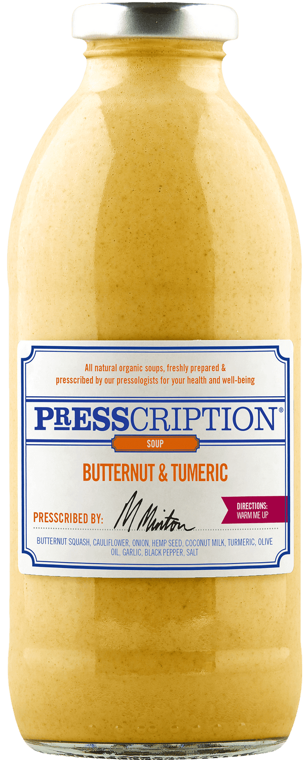 Our delicious butternut & turmeric soup